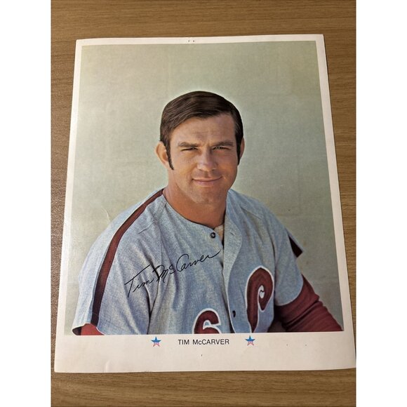 1971 Complete set of 12 Arco 8x10 Philadelphia Phillies Photo Cards Baseball VTG - Picture 4 of 16